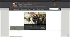Desktop Screenshot of escolalasalut.com